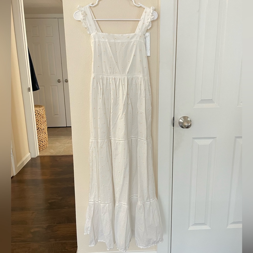 Dondolo Daisy Cotton Midi Dress